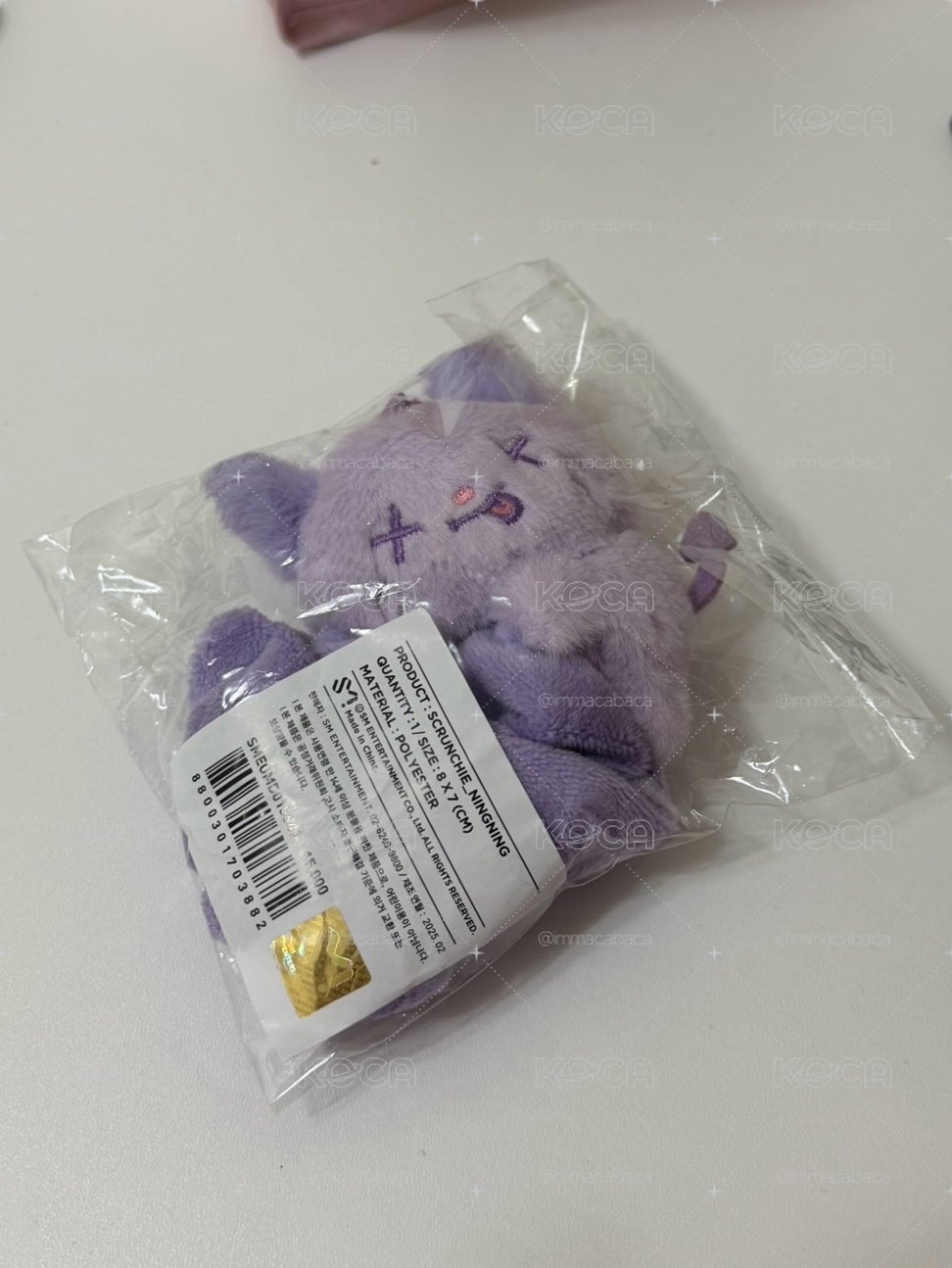 aespa寧Ningning 韓國首爾安可場髮圈🌟全新僅拆檢不綁直出