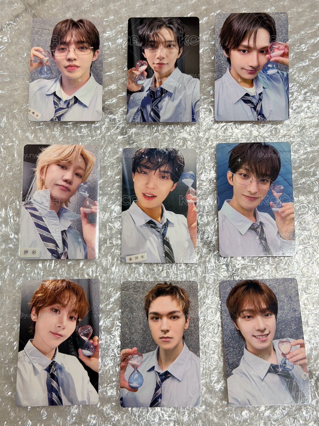 YAKUSOKU weverse 場限一套(共九張） ෆ