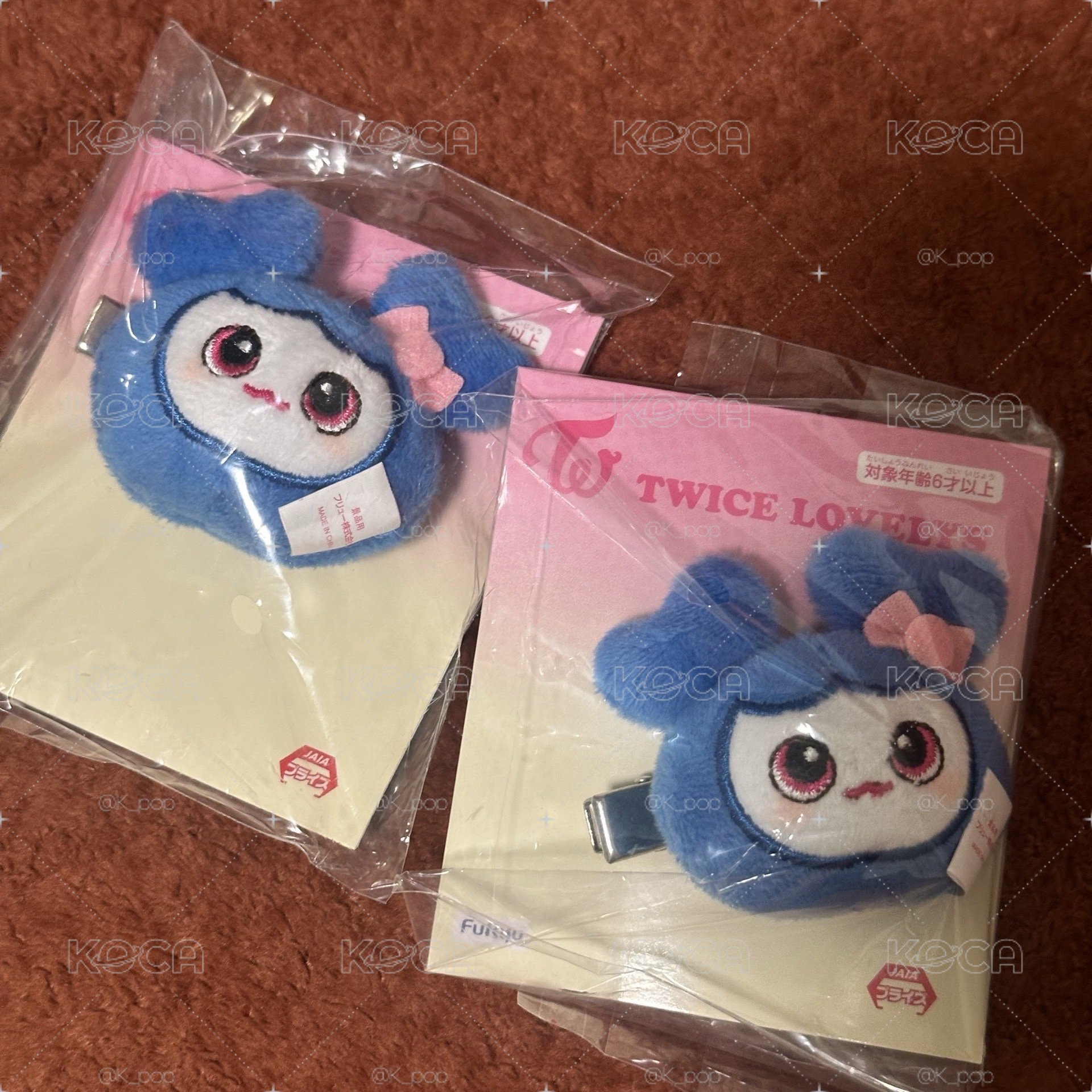 現貨～TWICE gigo髮夾 子瑜