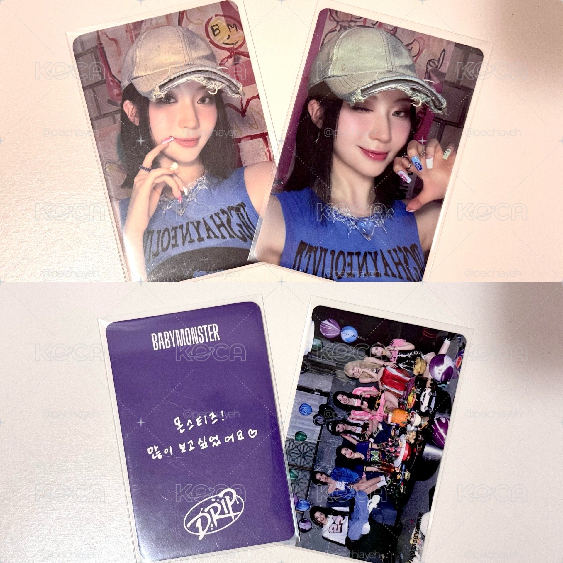 ASA K4韓背特典+單封專卡