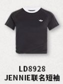 adidas T恤 黑色