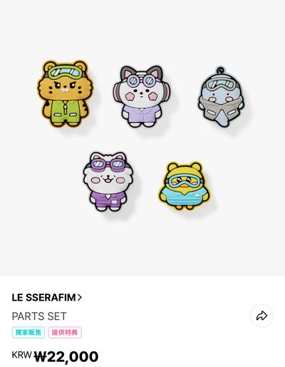 LE SSERAFIM FIM'S SECRET LAB線下快閃店