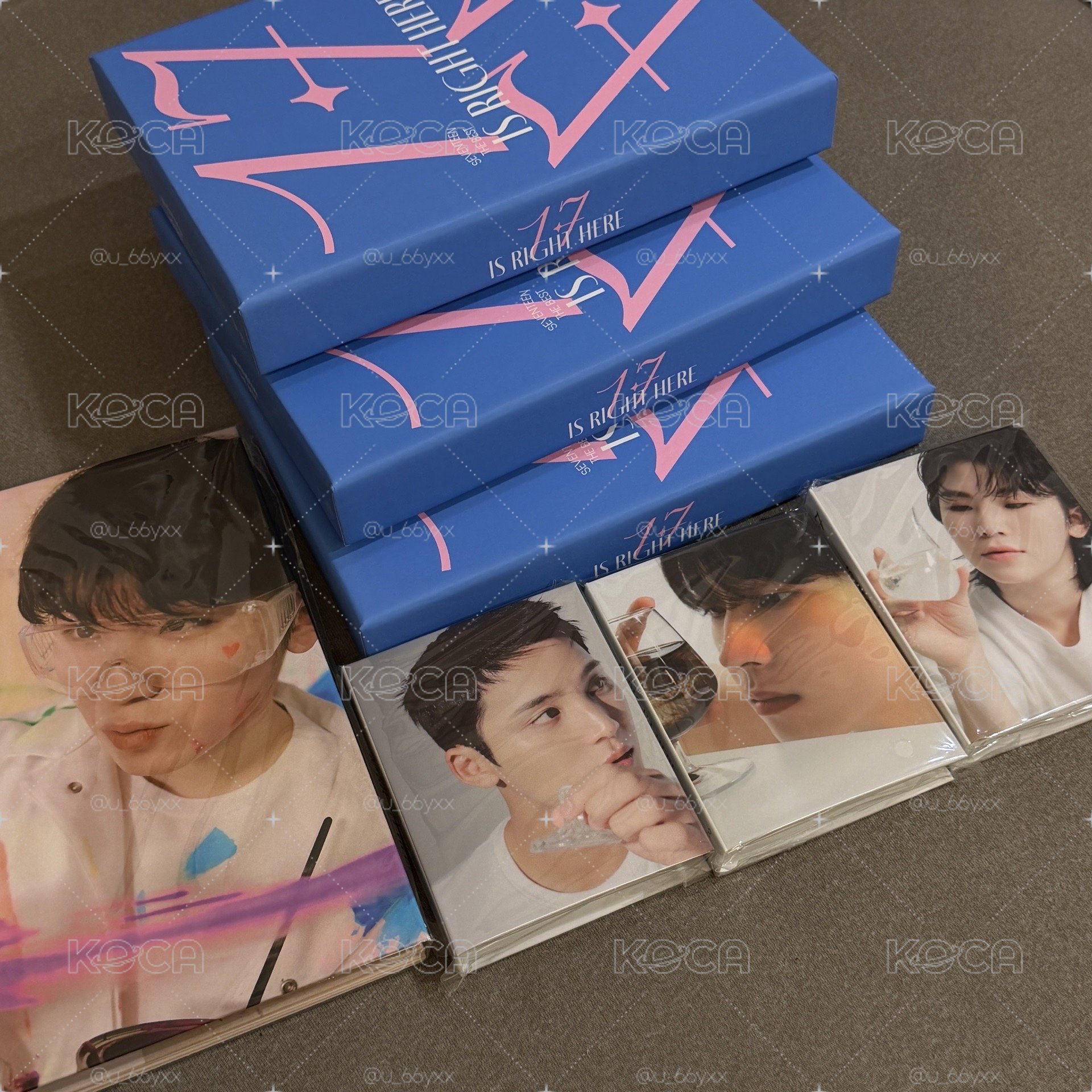 SEVENTEEN正四+精選克拉空盤