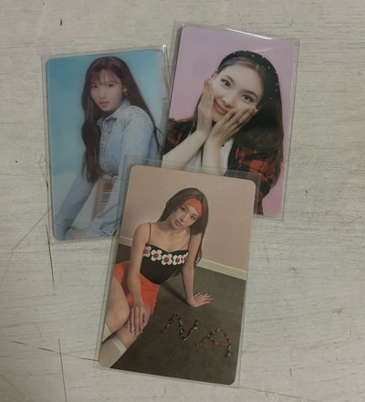 TWICE 周邊小卡