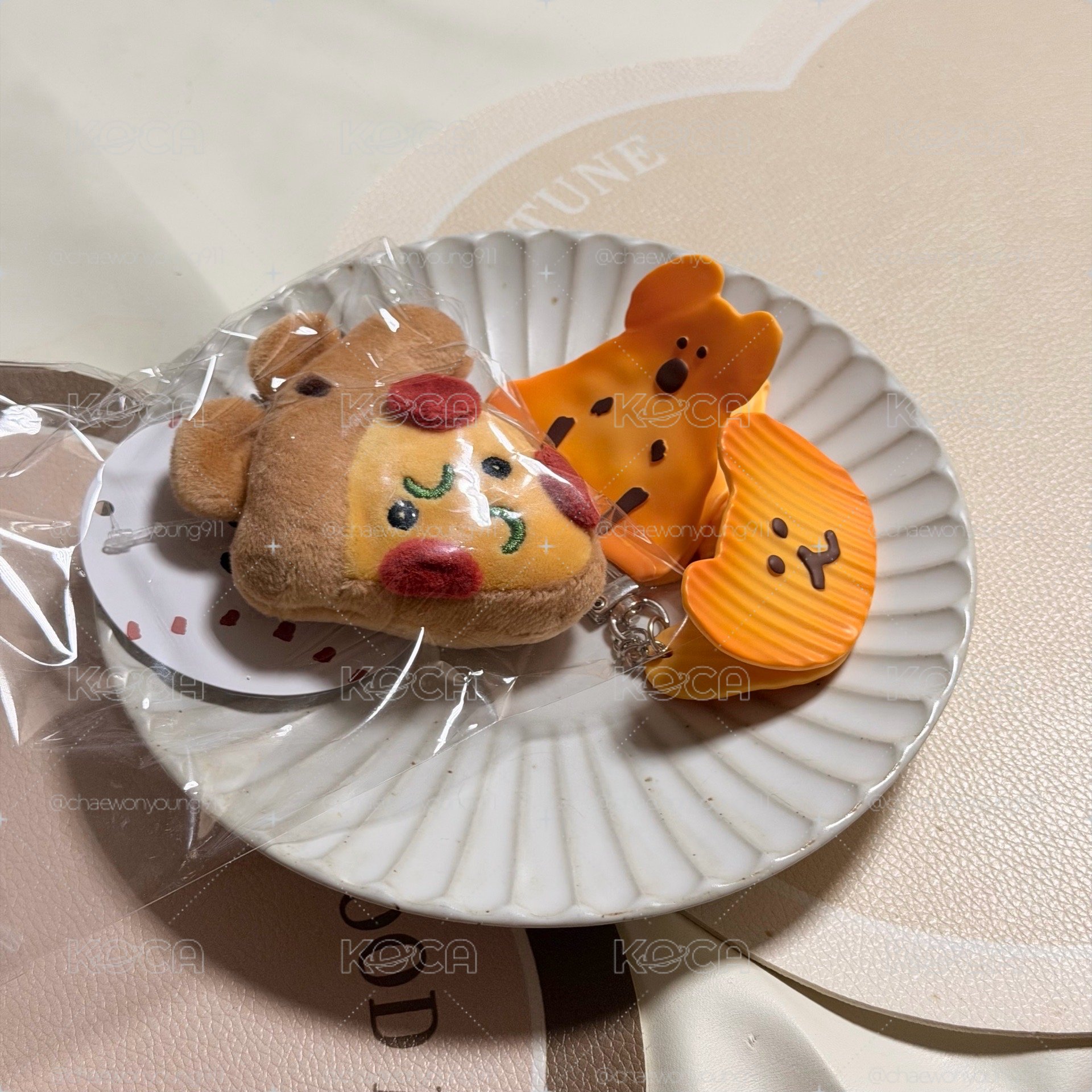 DINOTAENG 矮袋鼠 披薩吊飾🍕全新未拆
