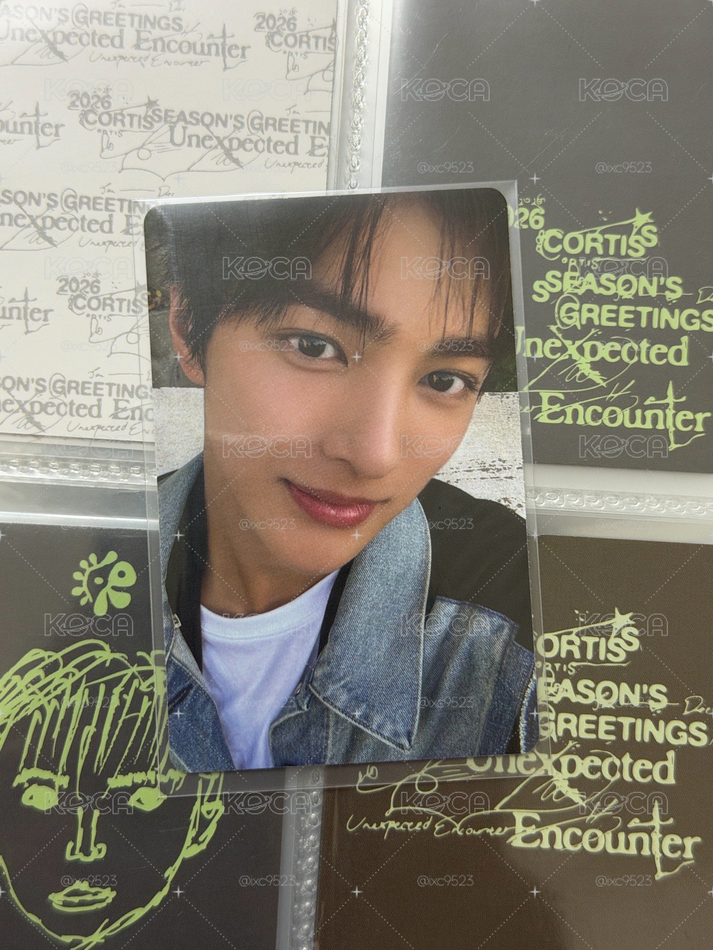 KEONHO 年曆小卡