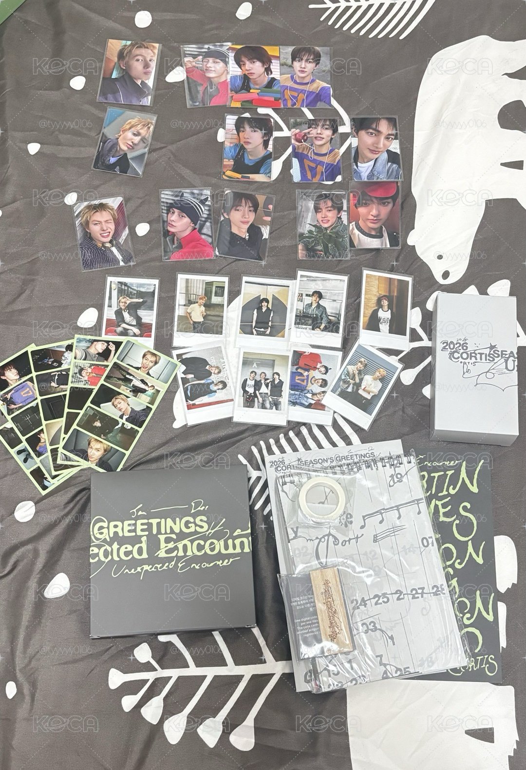 cortis 2026season greetings 2026年曆