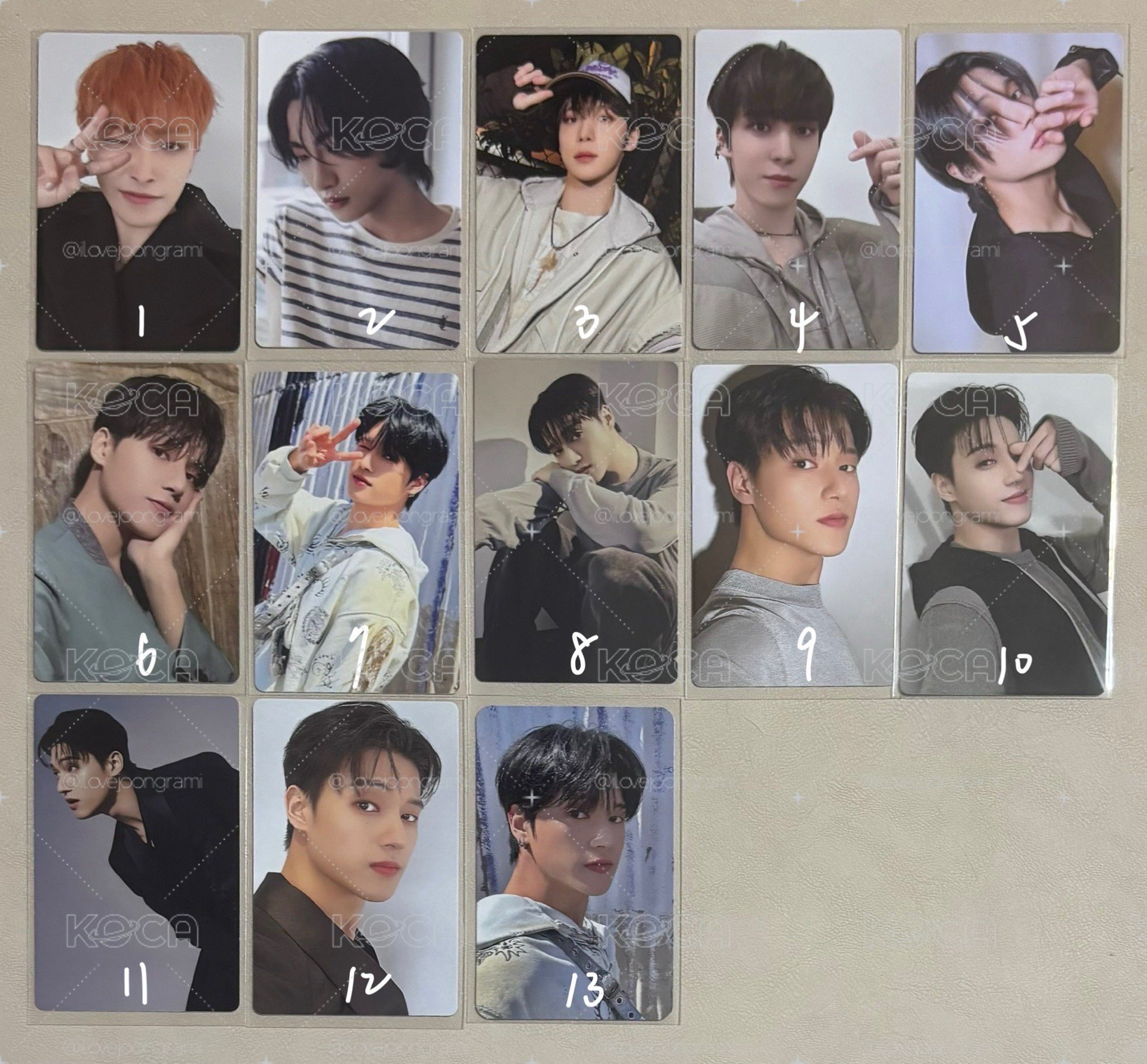 ATEEZ GH1、GH2專卡