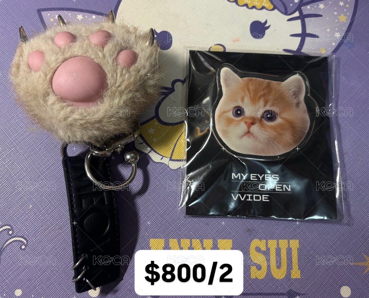 Ella 貓爪+小貓手機支架