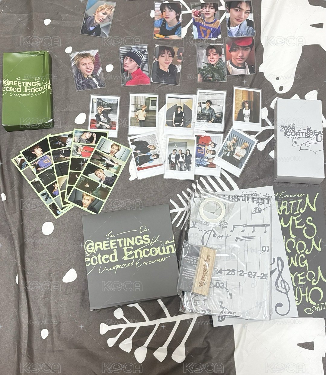 cortis 2026season greetings 2026年曆