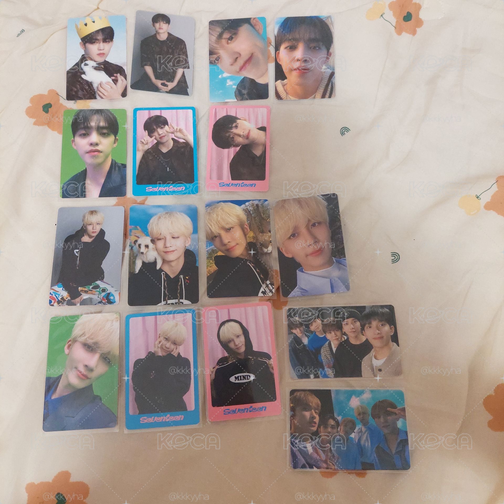 ❤️SEVENTEEN DICON 小卡 抱熊 知勳 珉奎 碩珉 瀚率 燦 勝哲 淨漢