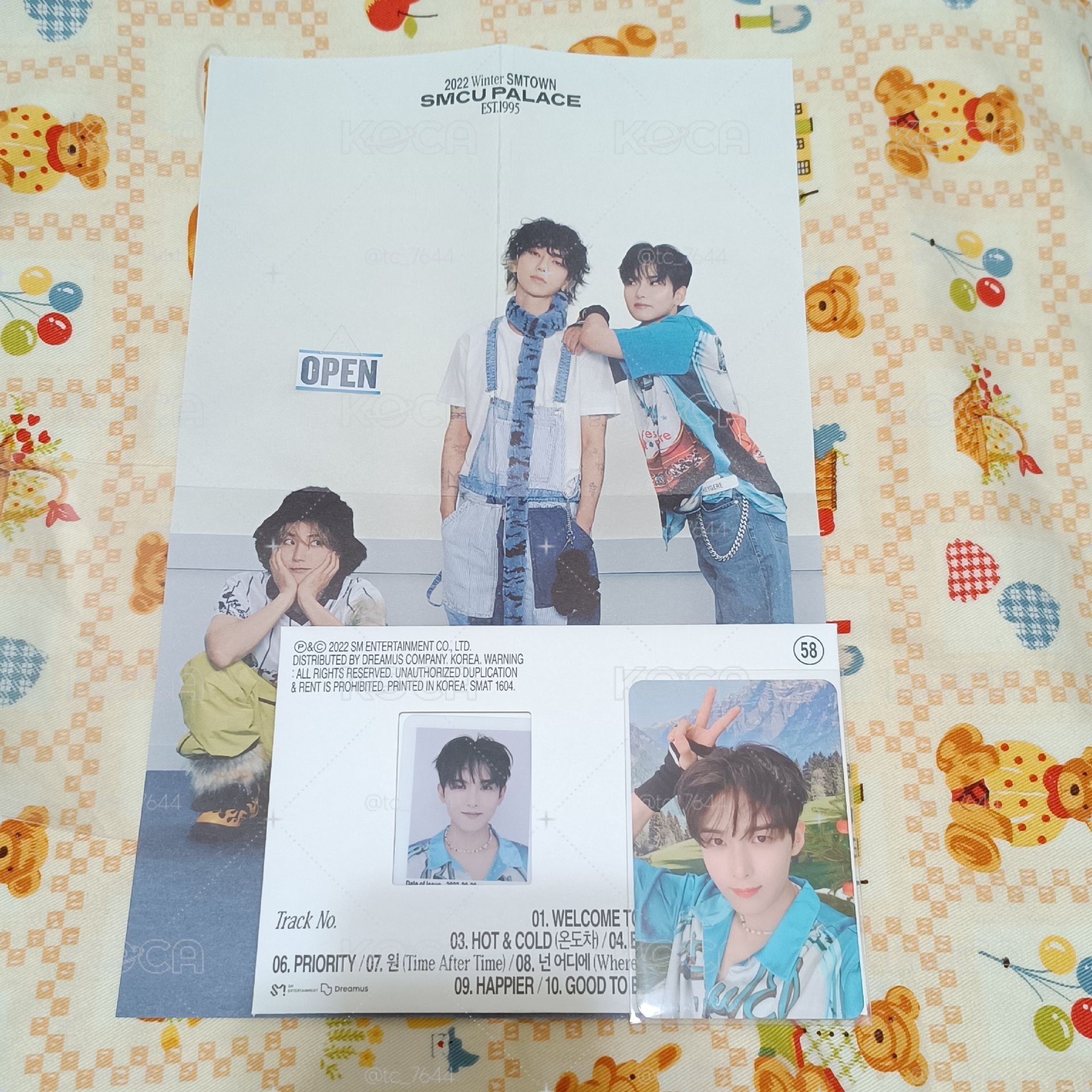 2022冬專 Membership Card ver. 專輯卡 