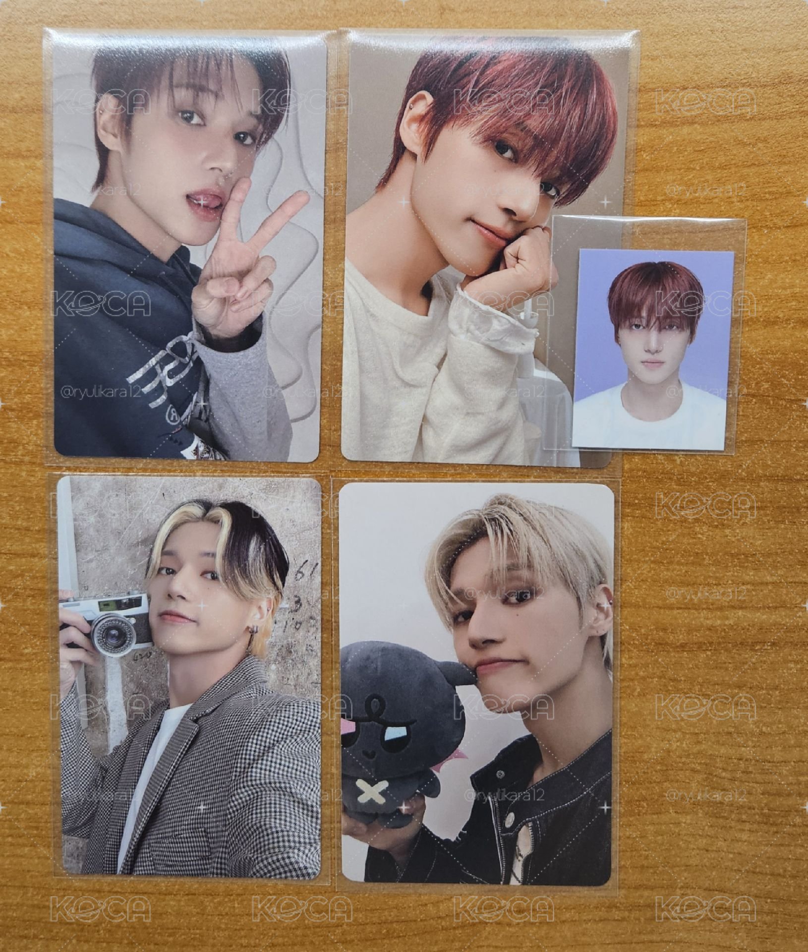 ATEEZ 友榮 7期會員禮小卡+證件照+2張卡