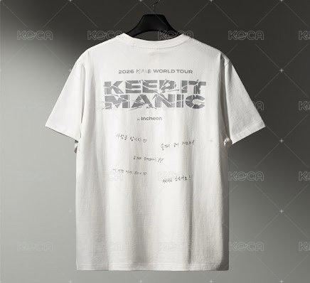 T-Shirt 白色（F)