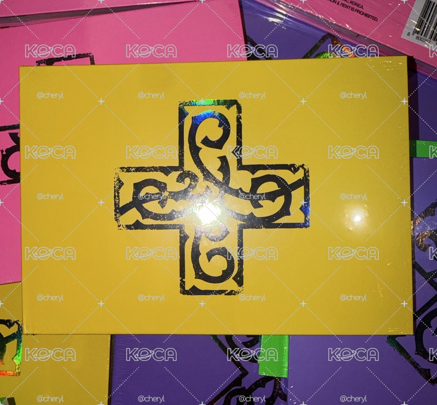 TXT 黃色未拆 1張