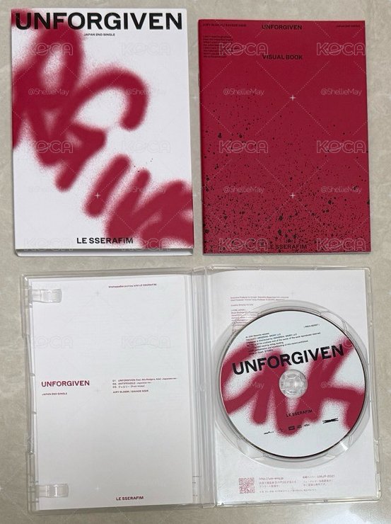 UNFORGIVEN 日專 日咖限定盤 空專