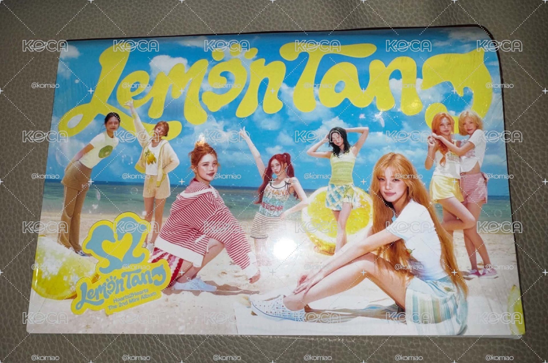 hearts2hearts 藍版未拆一張