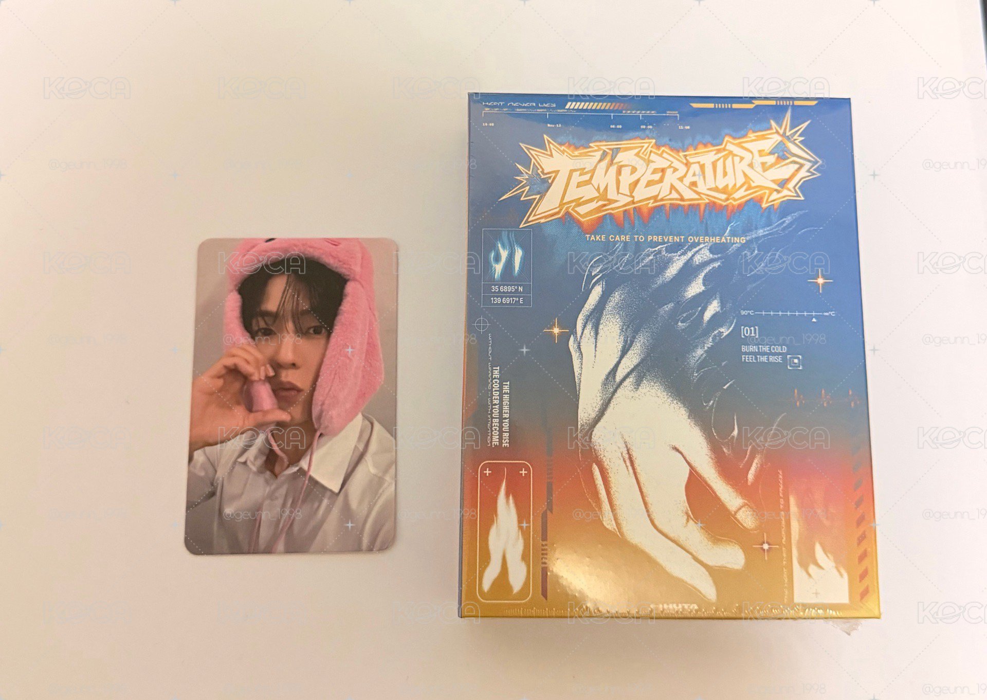 李旼赫 LEE MIN HYUK (HUTA-BTOB) 單曲專輯[TEMPERATURE] GOODS版