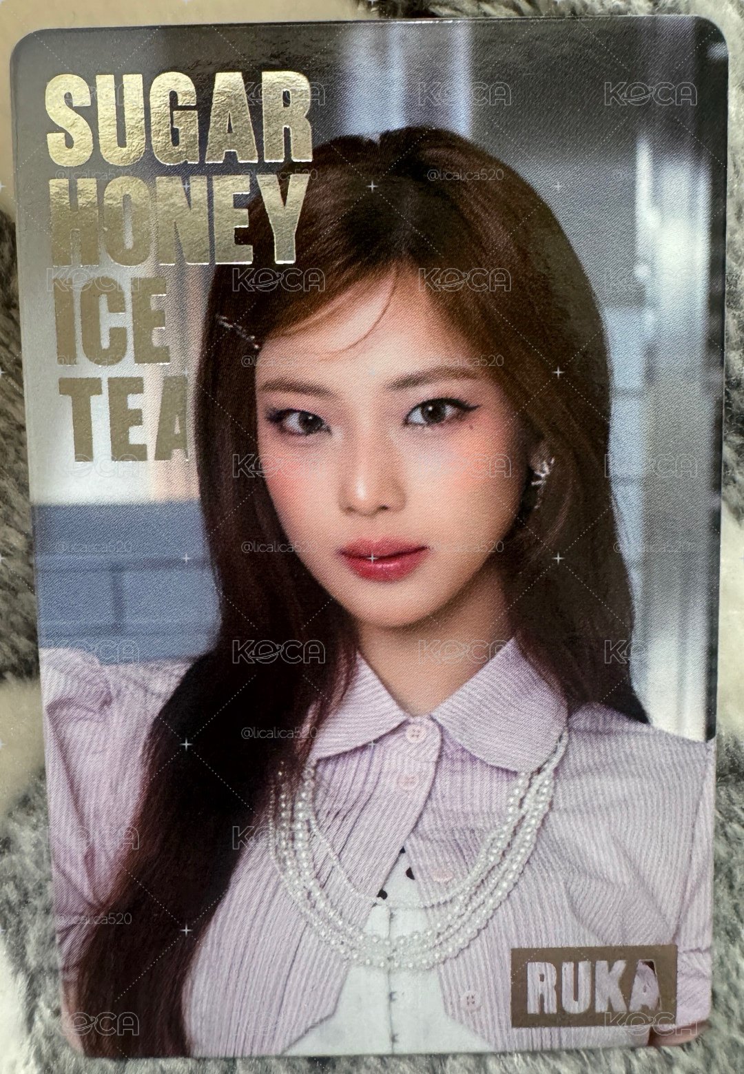  SUGAR HONEY ICE TEA 冰茶 隨機卡 露