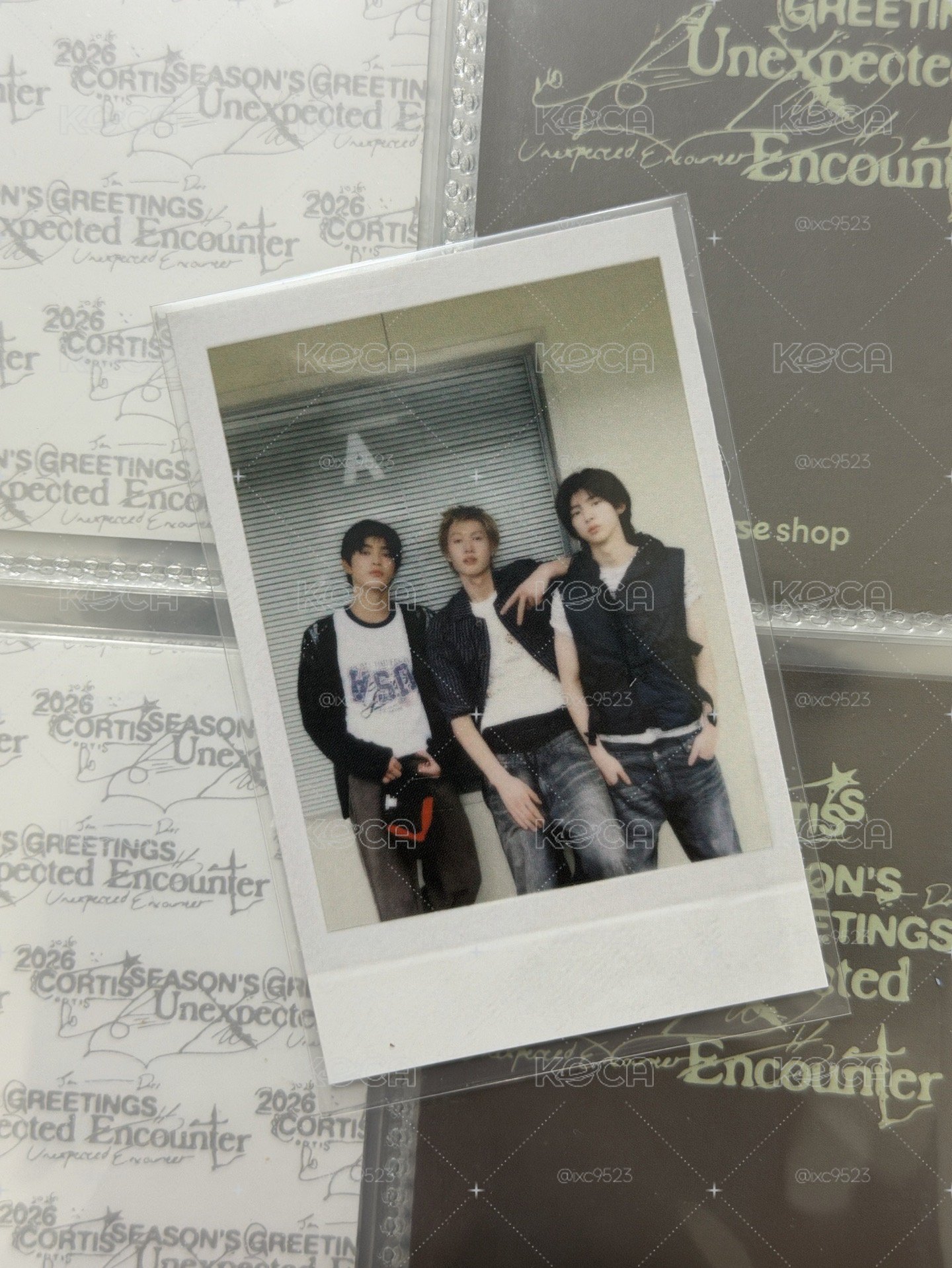 JUHOON&MARTIN&KEONHO 拍立得