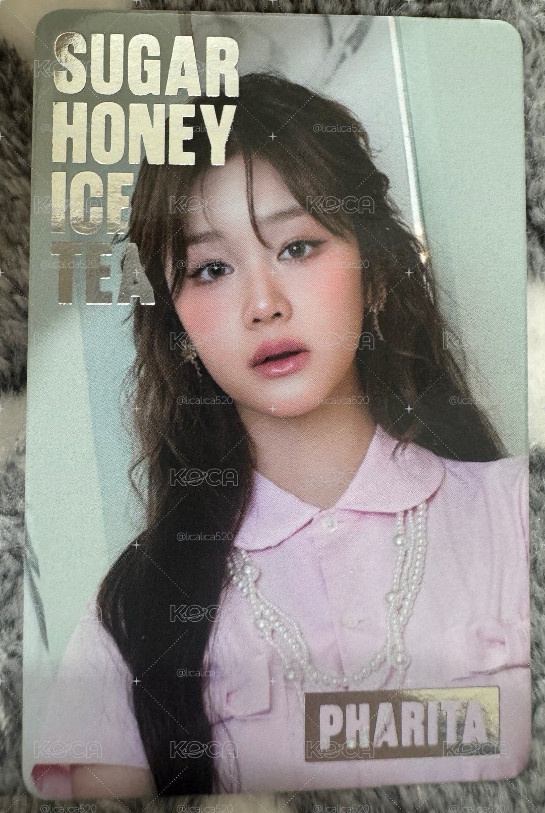  SUGAR HONEY ICE TEA 冰茶 隨機卡 塔