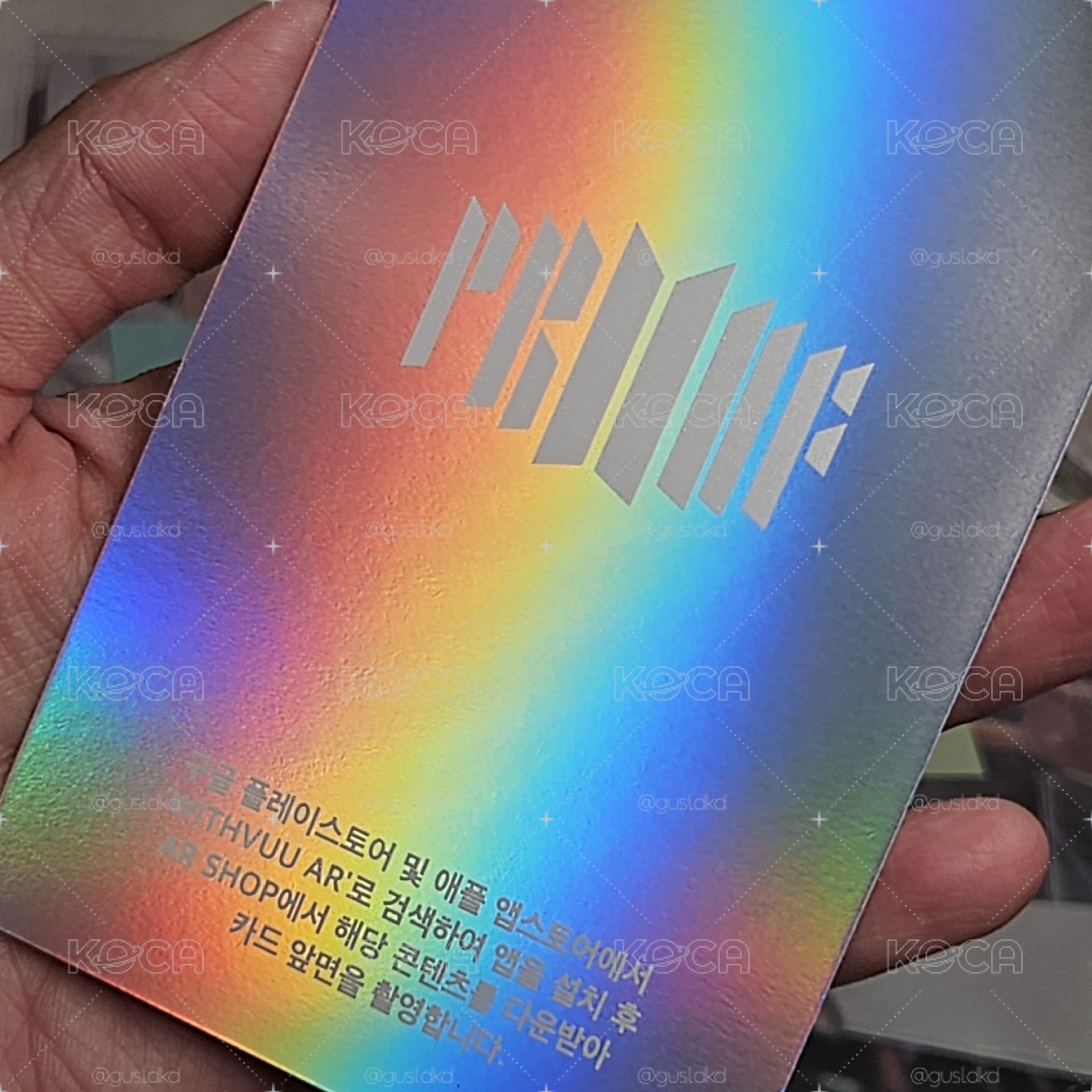 BTS Proof 珍藏版 Collector's Edition SUGA 官方小卡