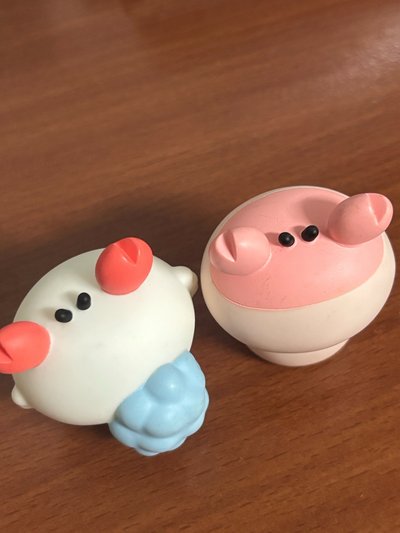 軟膠公仔 螃蟹 古本 小桃