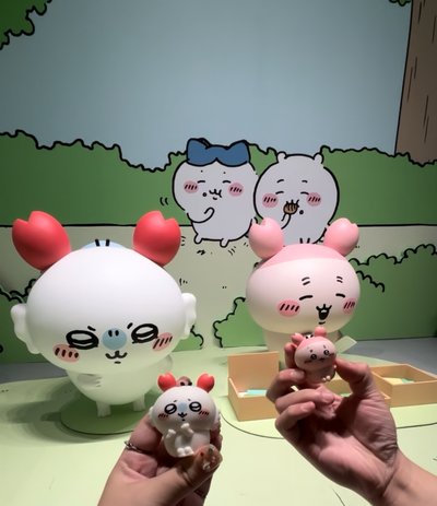 軟膠公仔 螃蟹 古本 小桃