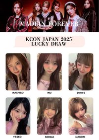 25’KCON JP mnet Plus Chat 幸運卡 