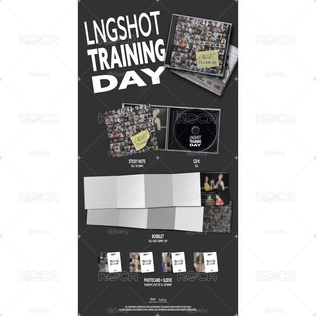 【現貨/絕版】LNGSHOT / Training Day EP 全新專輯 龍蝦