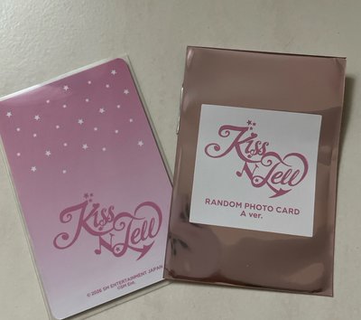 KISS N TELL 快閃隨機卡 冬a ver.一張