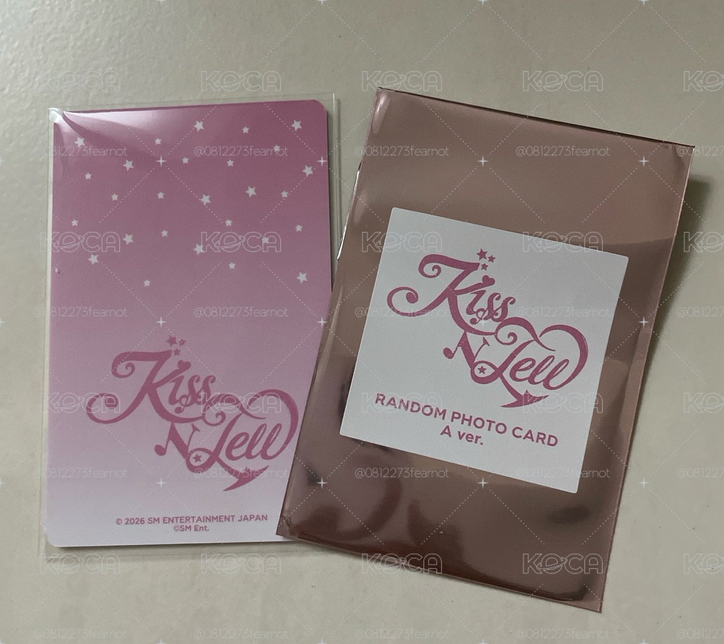 KISS N TELL 快閃隨機卡 寧a ver.一張