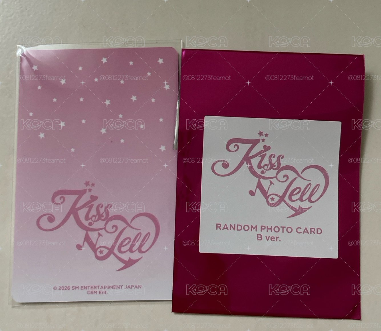 KISS N TELL 快閃隨機卡 吉b ver.一張