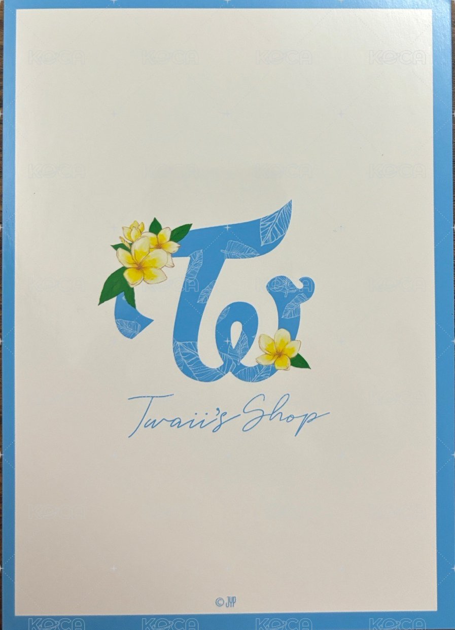 2019 Twaii’s Shop 明信片  背面