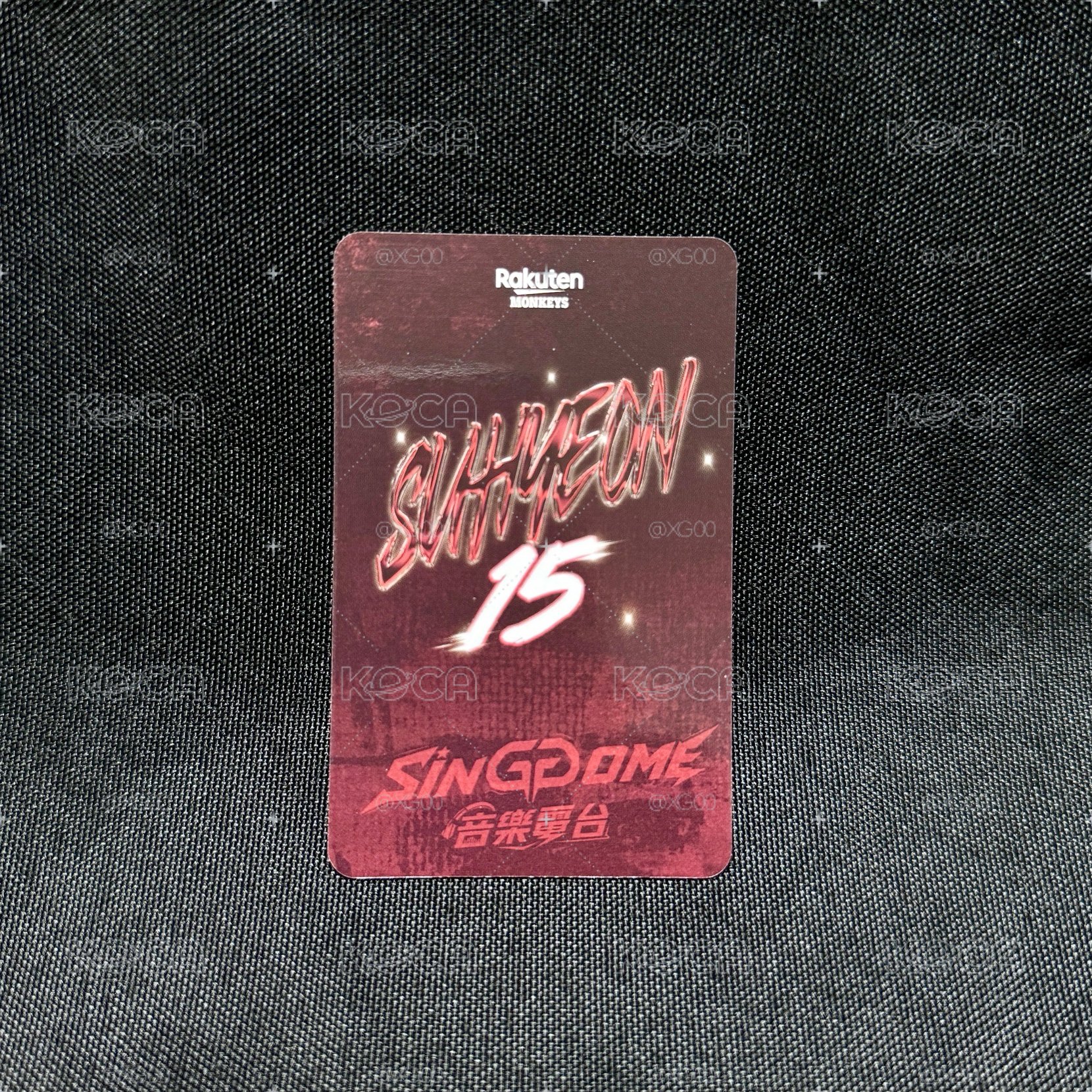樂天心動電台入場卡SUHYEON
