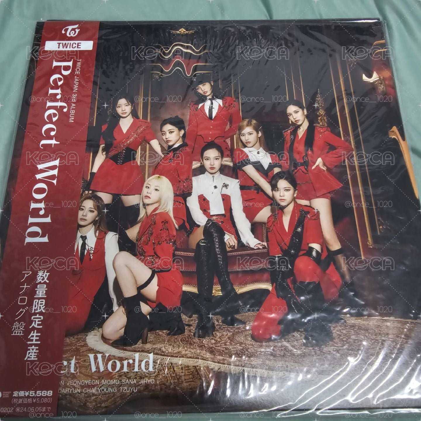 TWICE 完美世界 黑膠