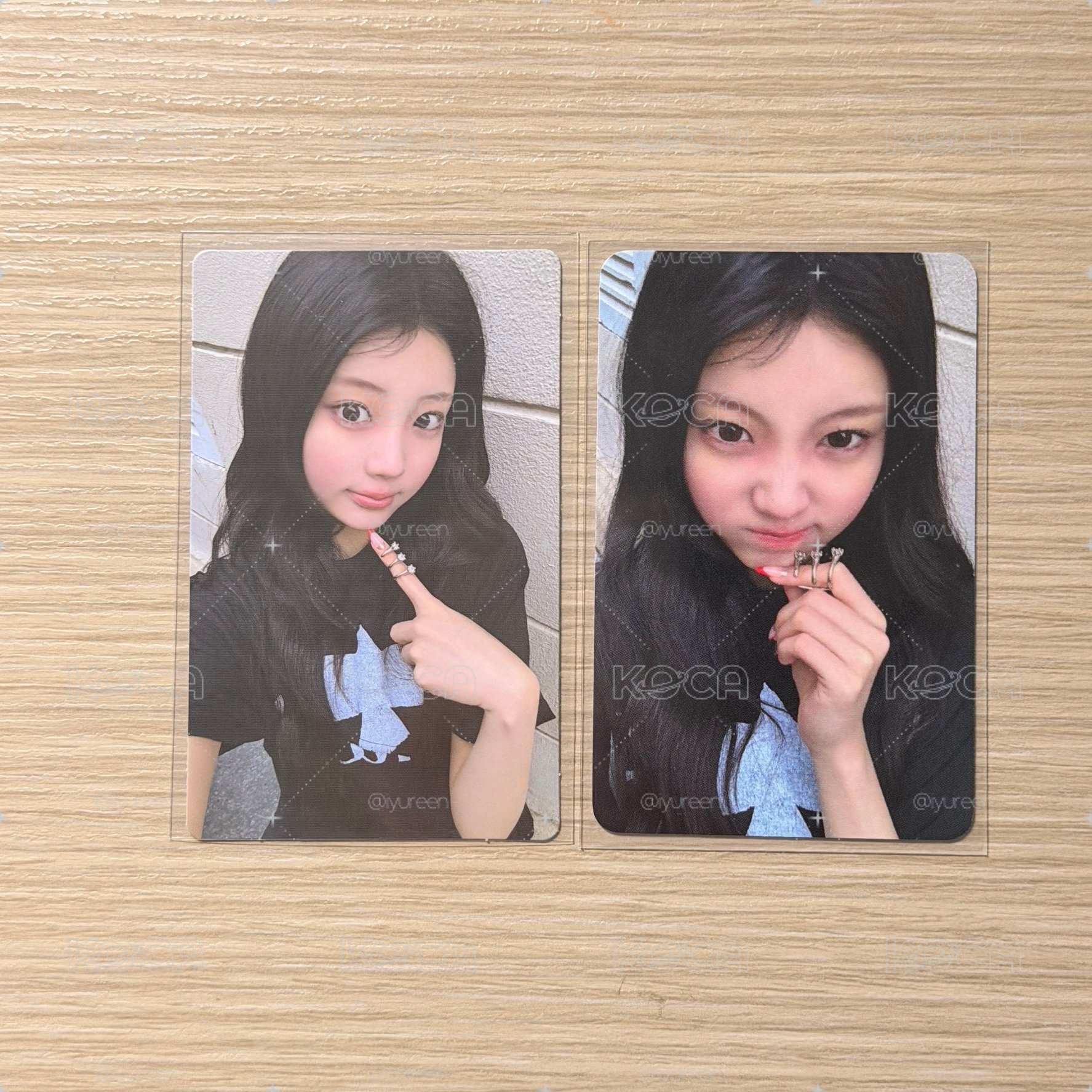 Wonhee 黑衣小盤 （皺鼻可愛）