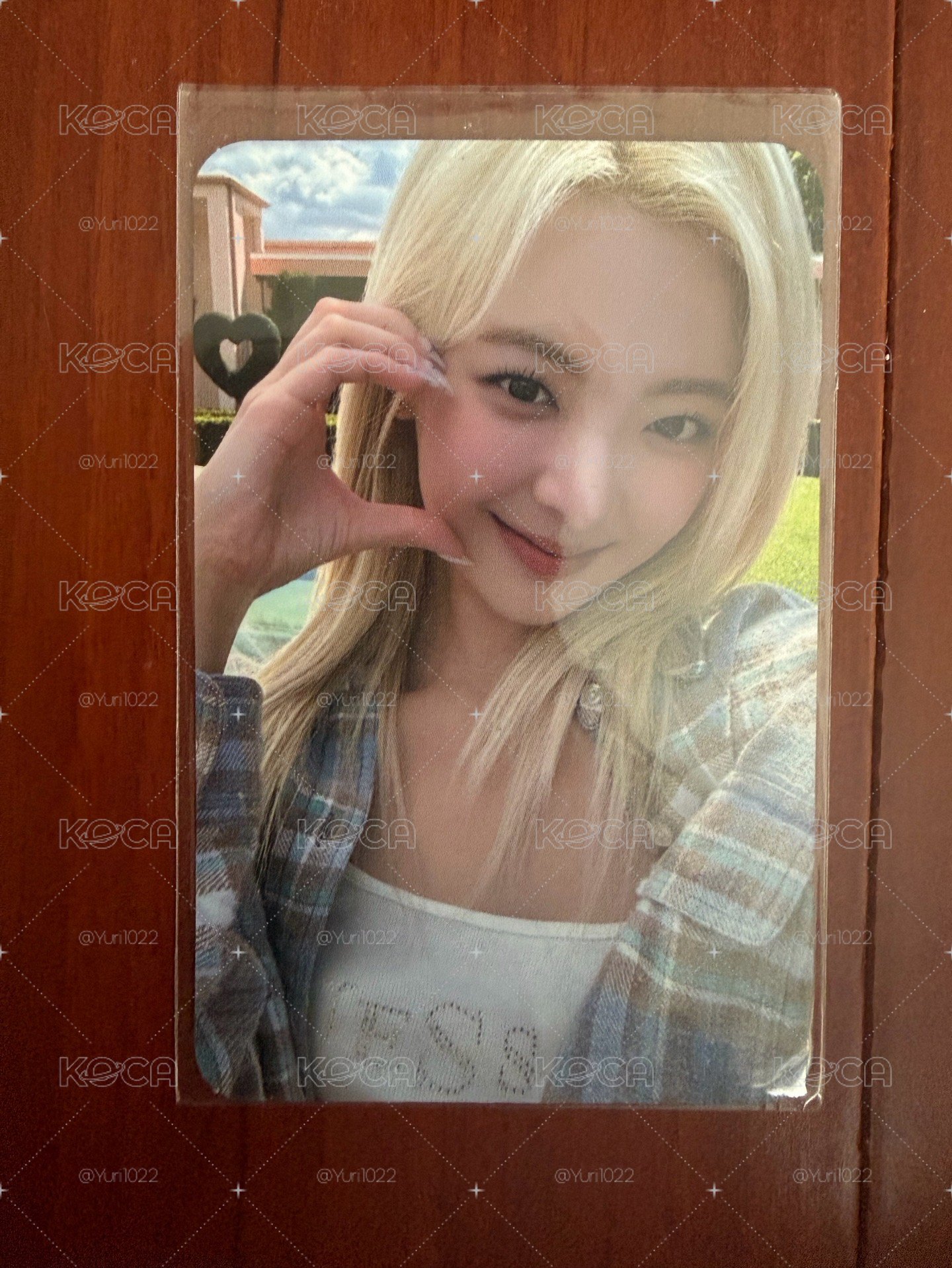 Lia 2024年曆 jyp 特典卡 