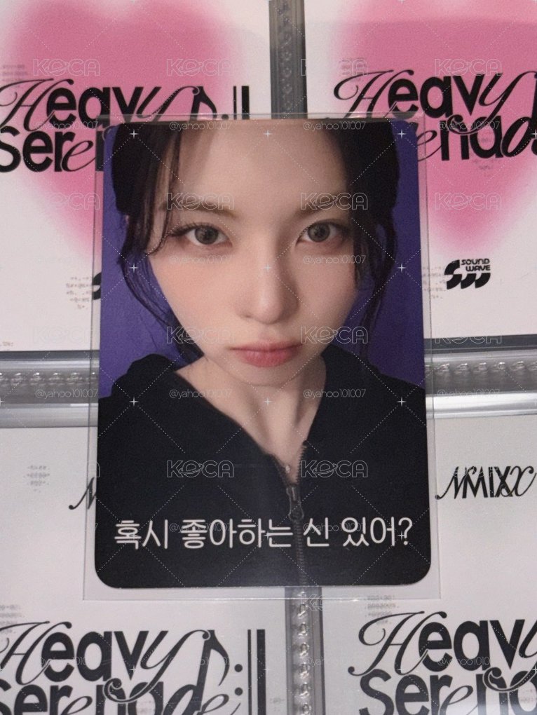 📌NMIXX 正規一 ms 線上末簽 29.0 簽售卡 或許你有喜歡的神嗎? 裴