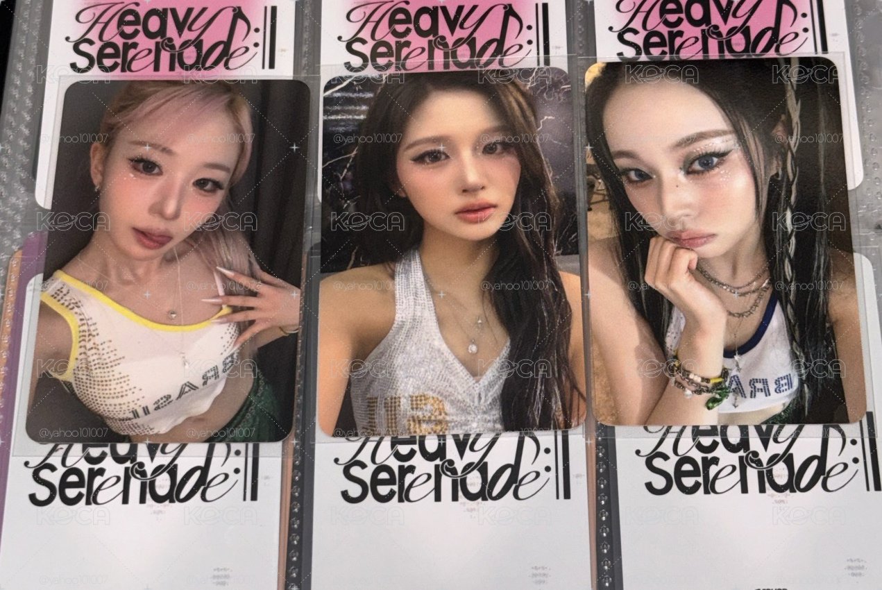 NMIXX Heavy Serenade sw 簽售嫄薛圭 