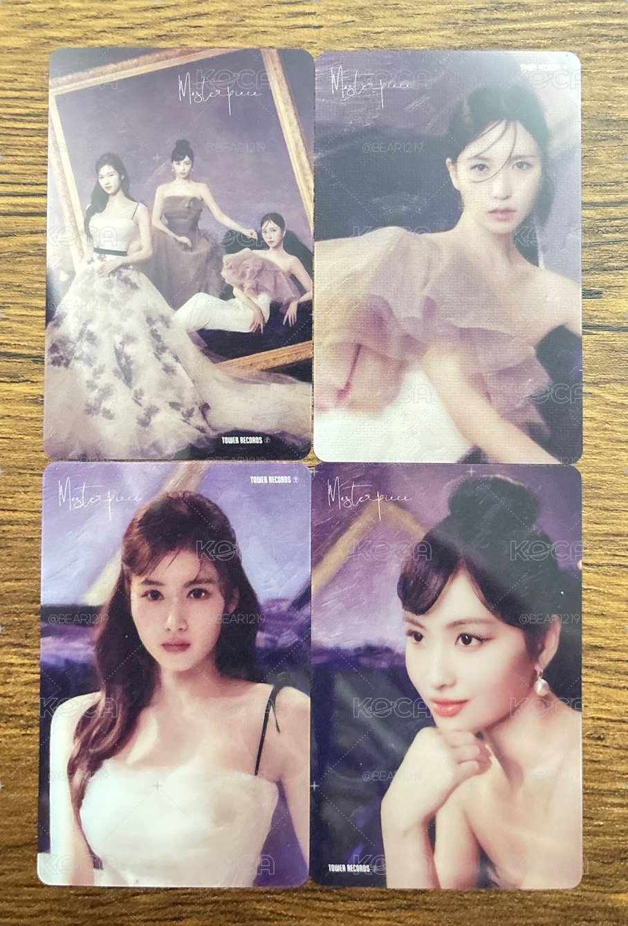 MISAMO💚💜🩷Masterpiece塔店特典一套