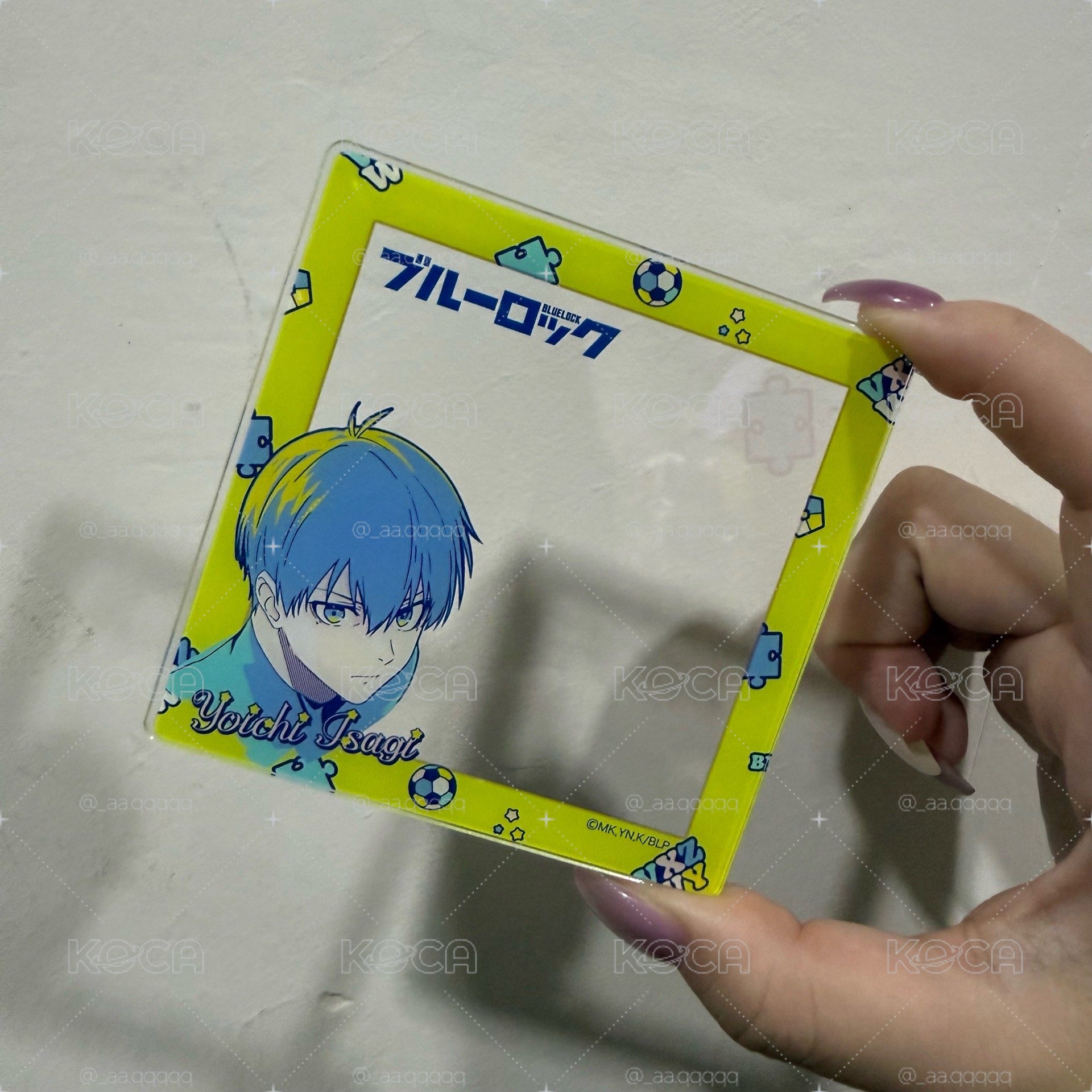 潔世一 anique 壓克力透卡