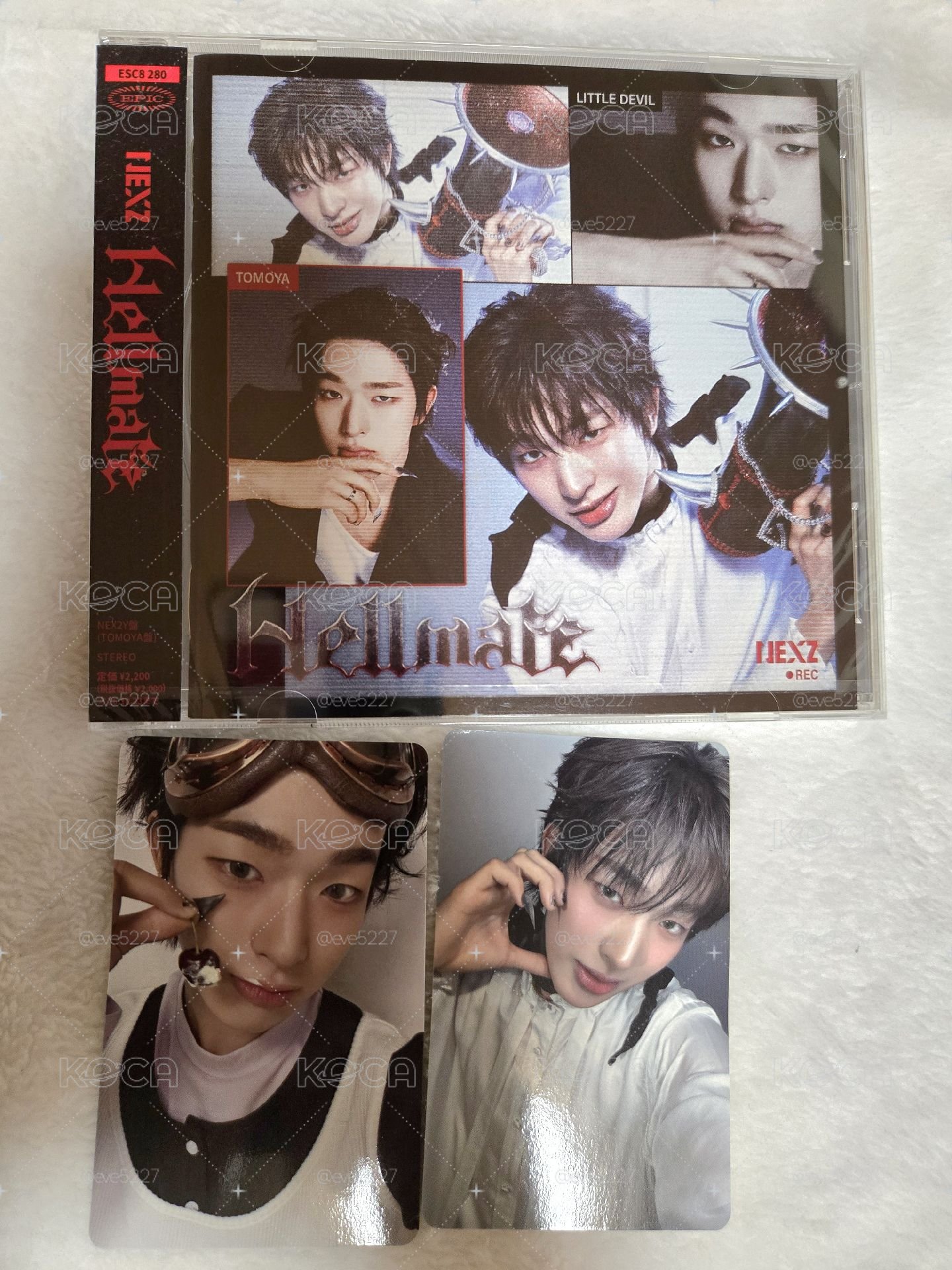 Hellmate TOMOYA 未拆單封+塔店特典+通常盤專卡