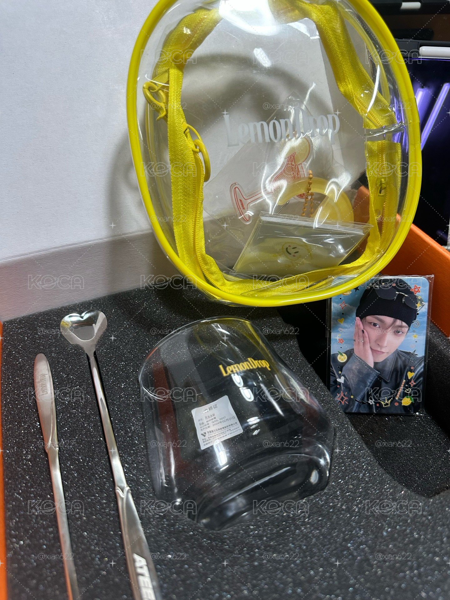 ATEEZ 25'  GH3 LEMON DROP 打歌卡全套