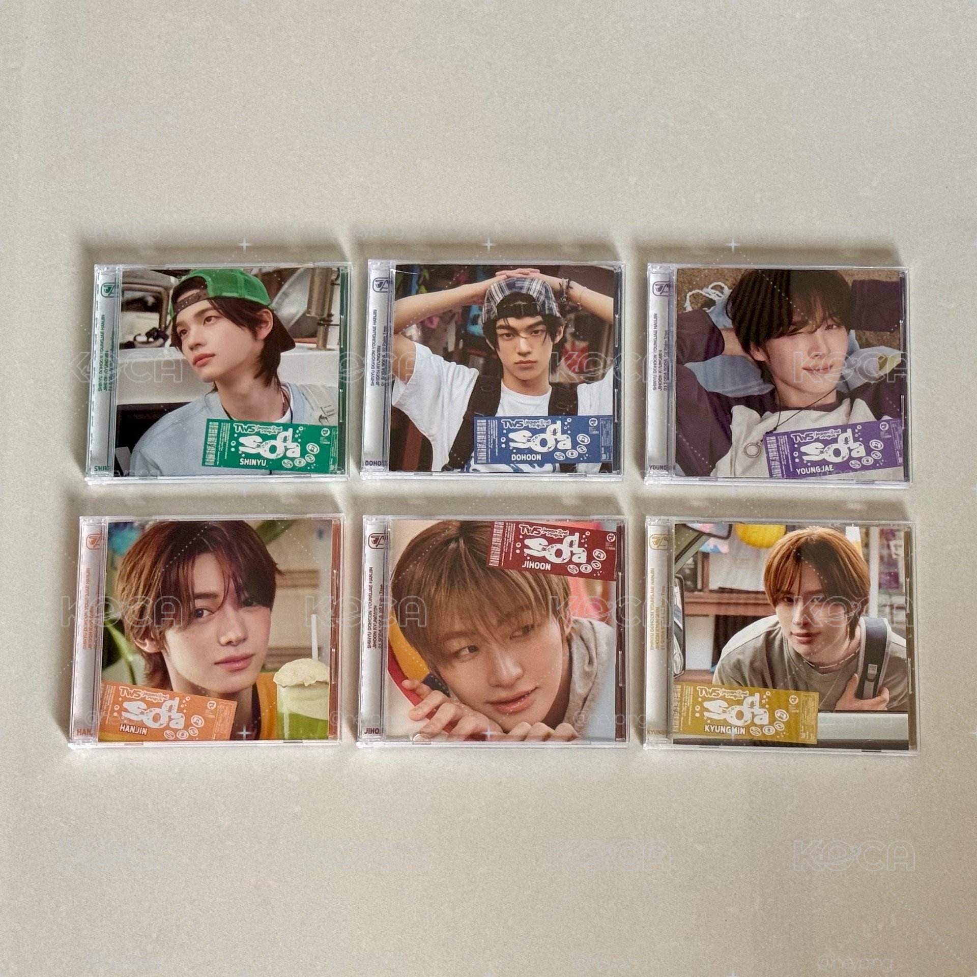 現貨 TWS SODASODA 日專單封 一套
