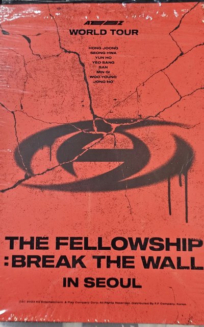 ATEEZ WORLD TOUR-THE FELLOWSHIPBREAK THE WALL IN SEOUL(DVD)
