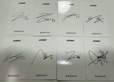ATEEZ BRMUD1.0代言卡