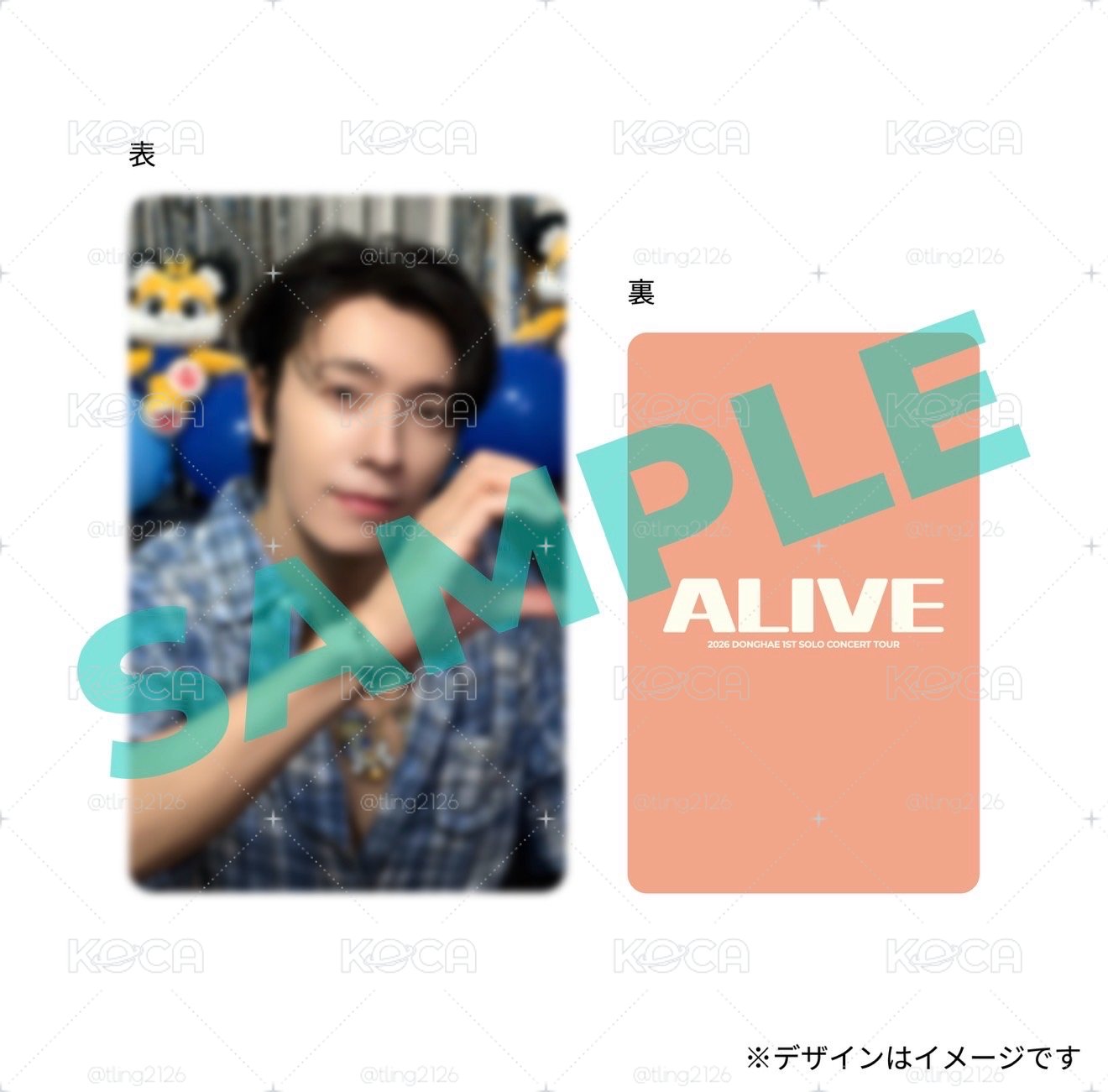 ALIVE抽選 抽選卡 