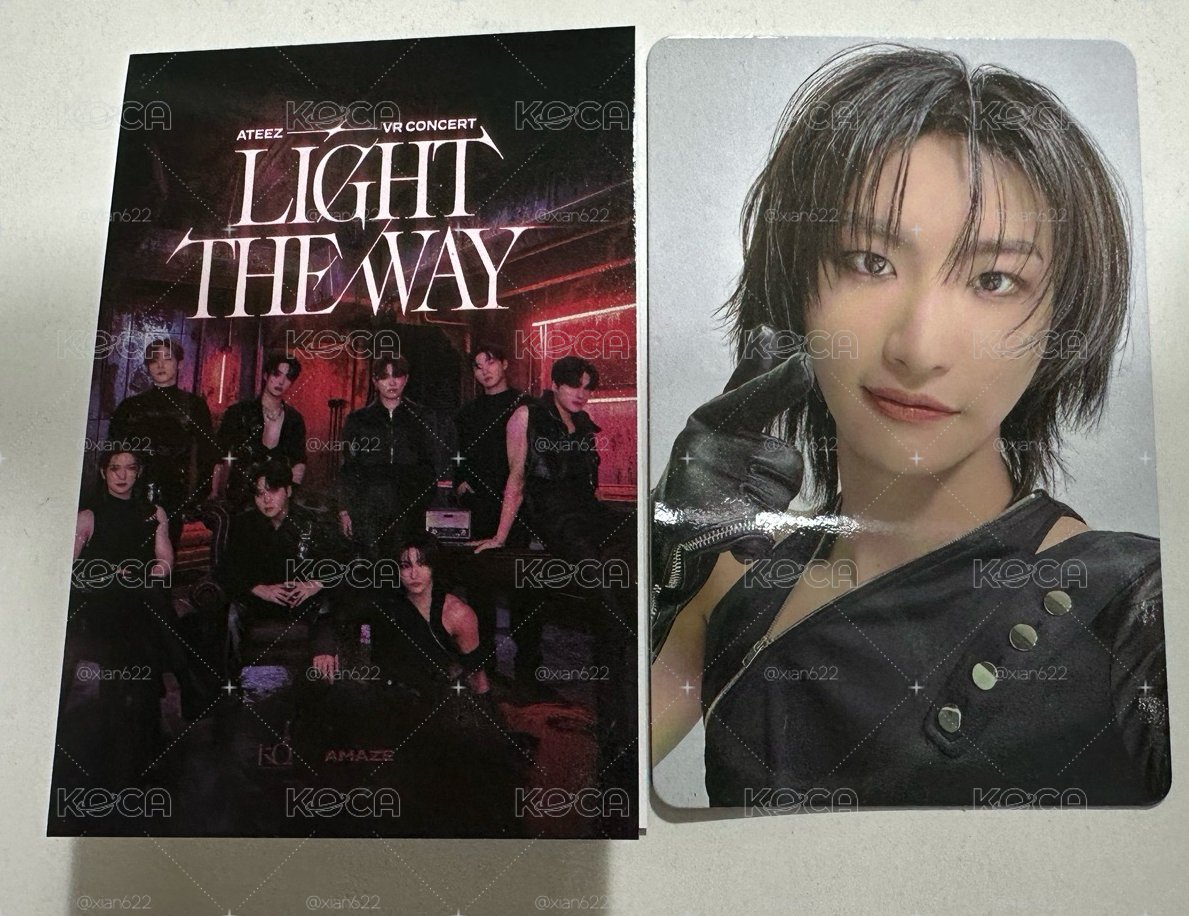 ATEEZ 電影特典 傘&弘中&星