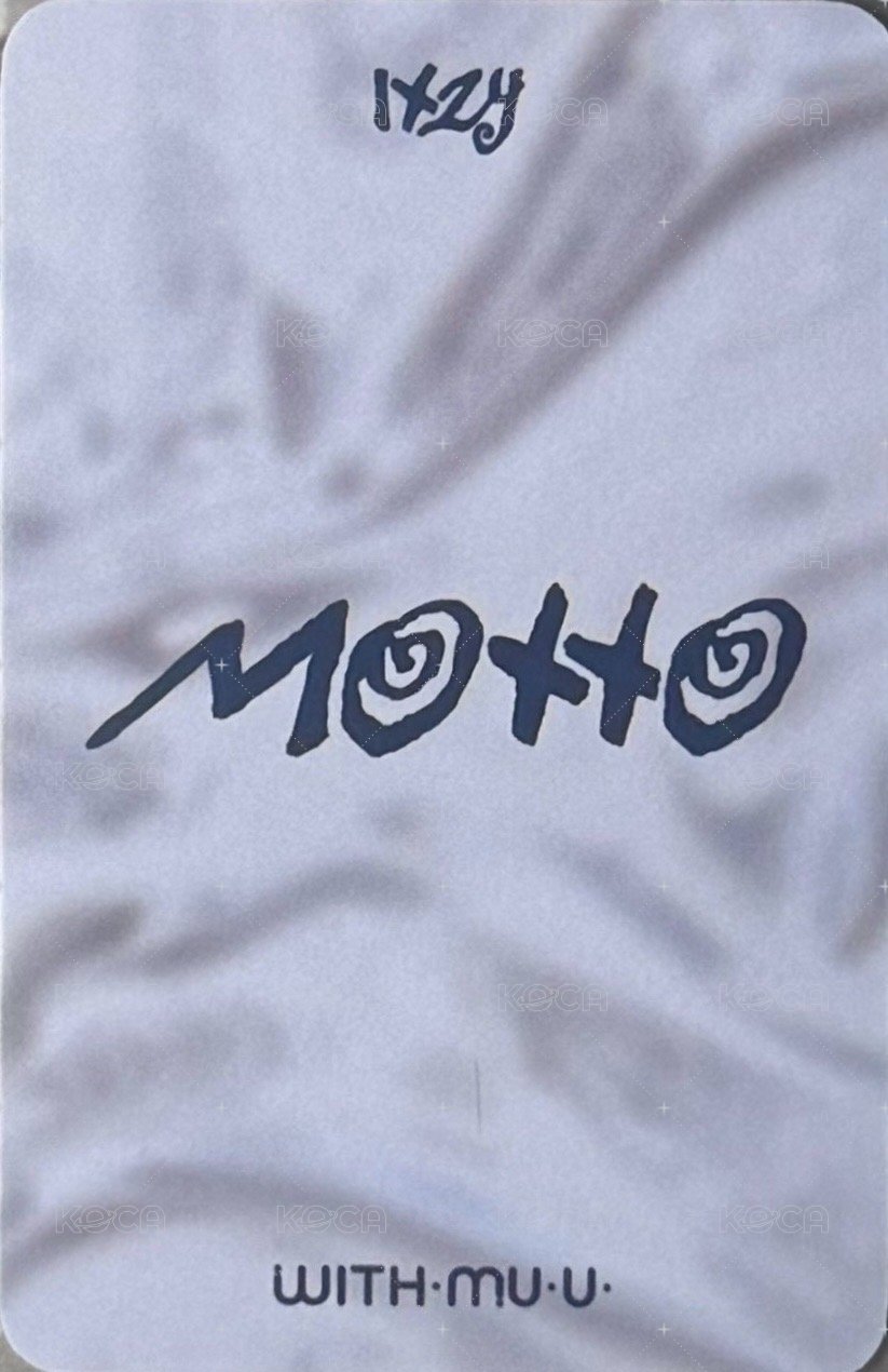Motto 迷十二 wm 1.0 幸運卡 托臉 背面
